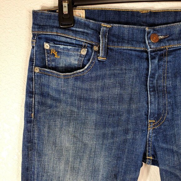 Polo Ralph Lauren Tompkins Skinny Fit Womens Size 30 Blue Denim Jeans 32x29 - Picture 11 of 14